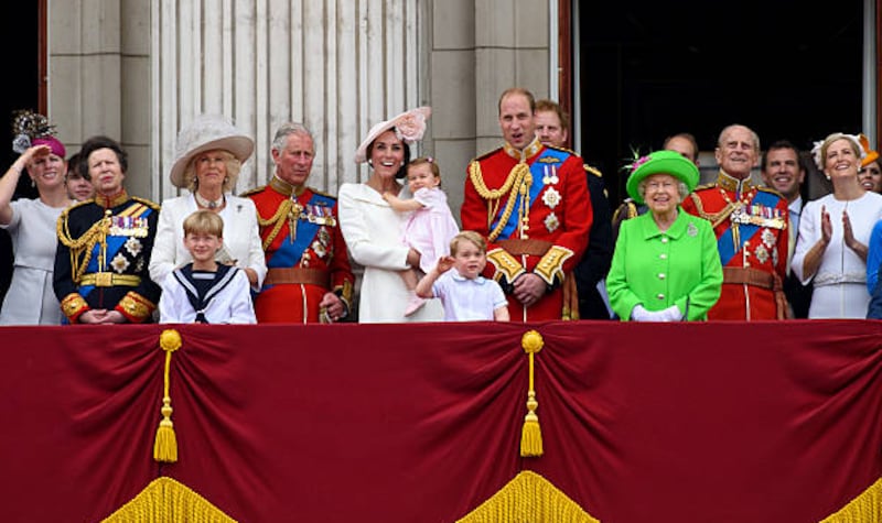 Família real britânica - Foto: Reprodução/ Getty Images