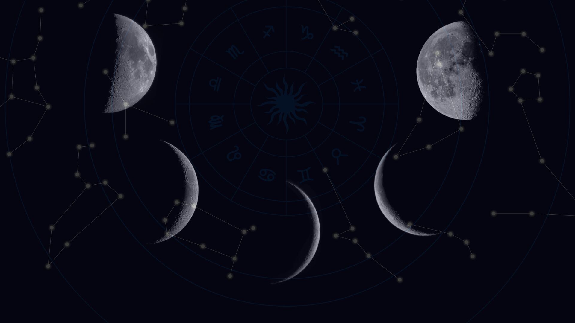 Este 13 de abril se dará la fase cuarto menguante de la Luna que será positivo para 5 signos