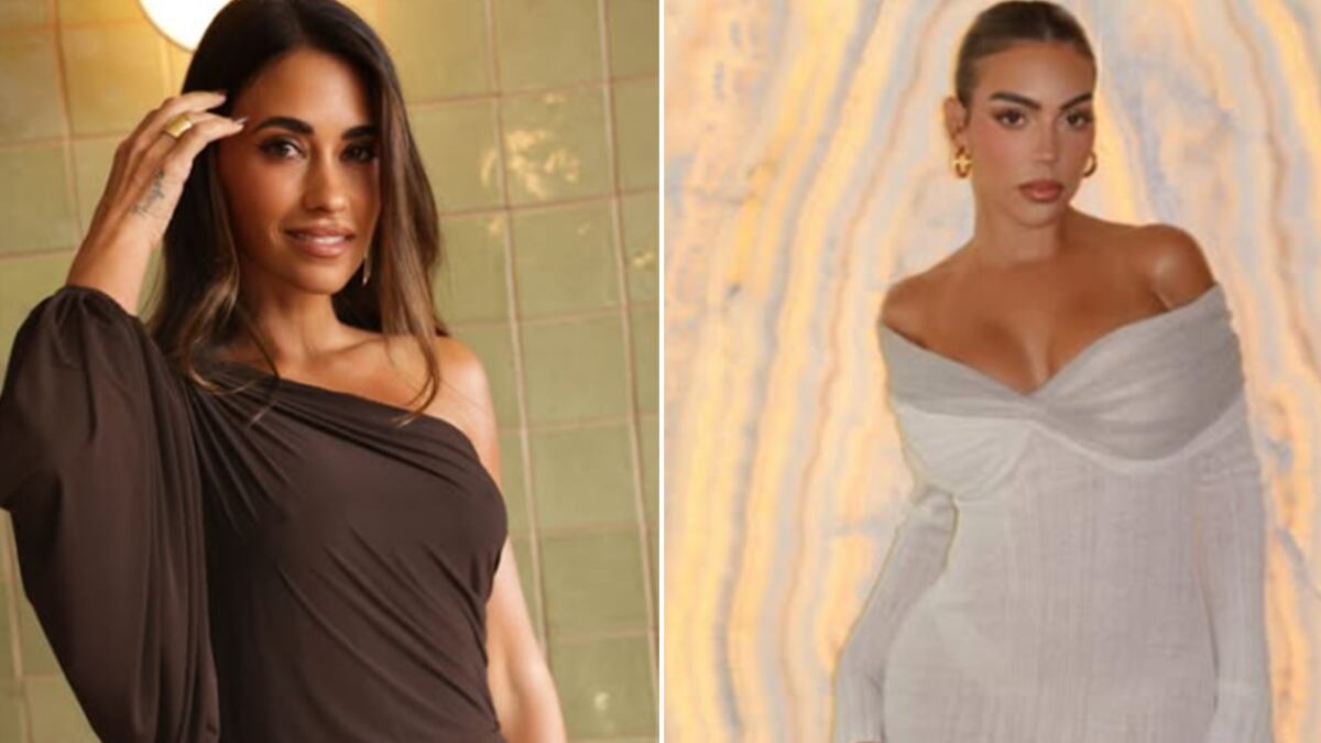 Georgina Rodríguez y Antonela Roccuzzo look