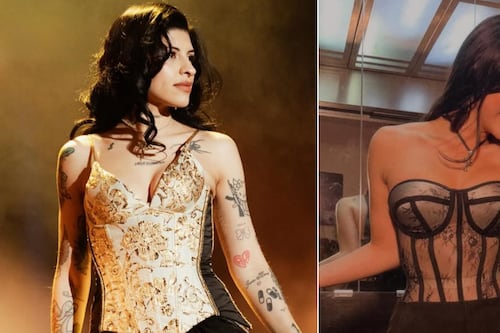 ¿Se burló de Ángela Aguilar? El gesto de Cazzu en pleno concierto que desató debate en redes