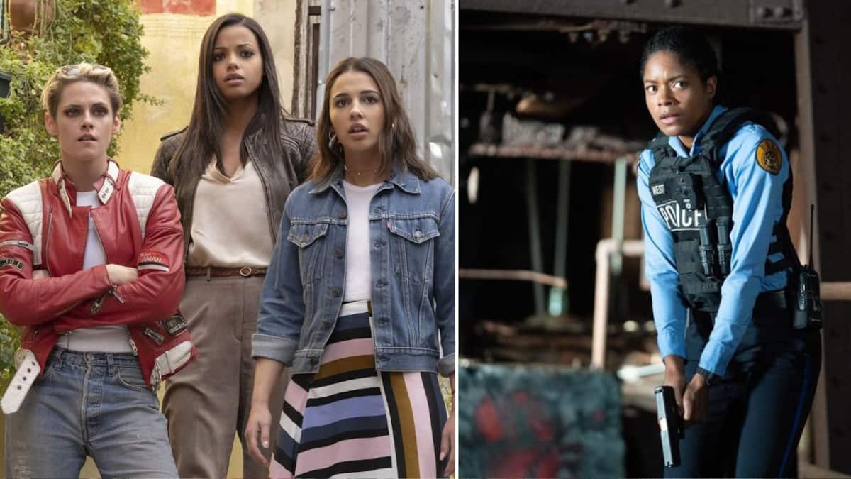 Fotogramas de las películas Ángeles de Charlie y Fuera de la ley