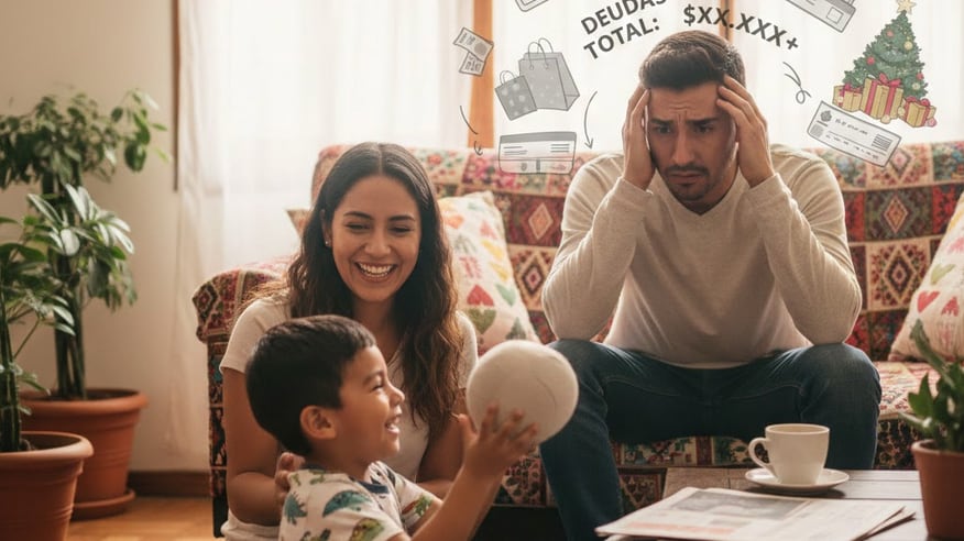 Mexicanos gastan hasta 19 mil pesos en Navidad y enero te cobra factura: la cuesta aparece y el desorden financiero es inmediato.