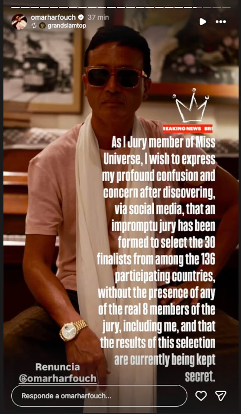 Jurado del Miss Universo 2025