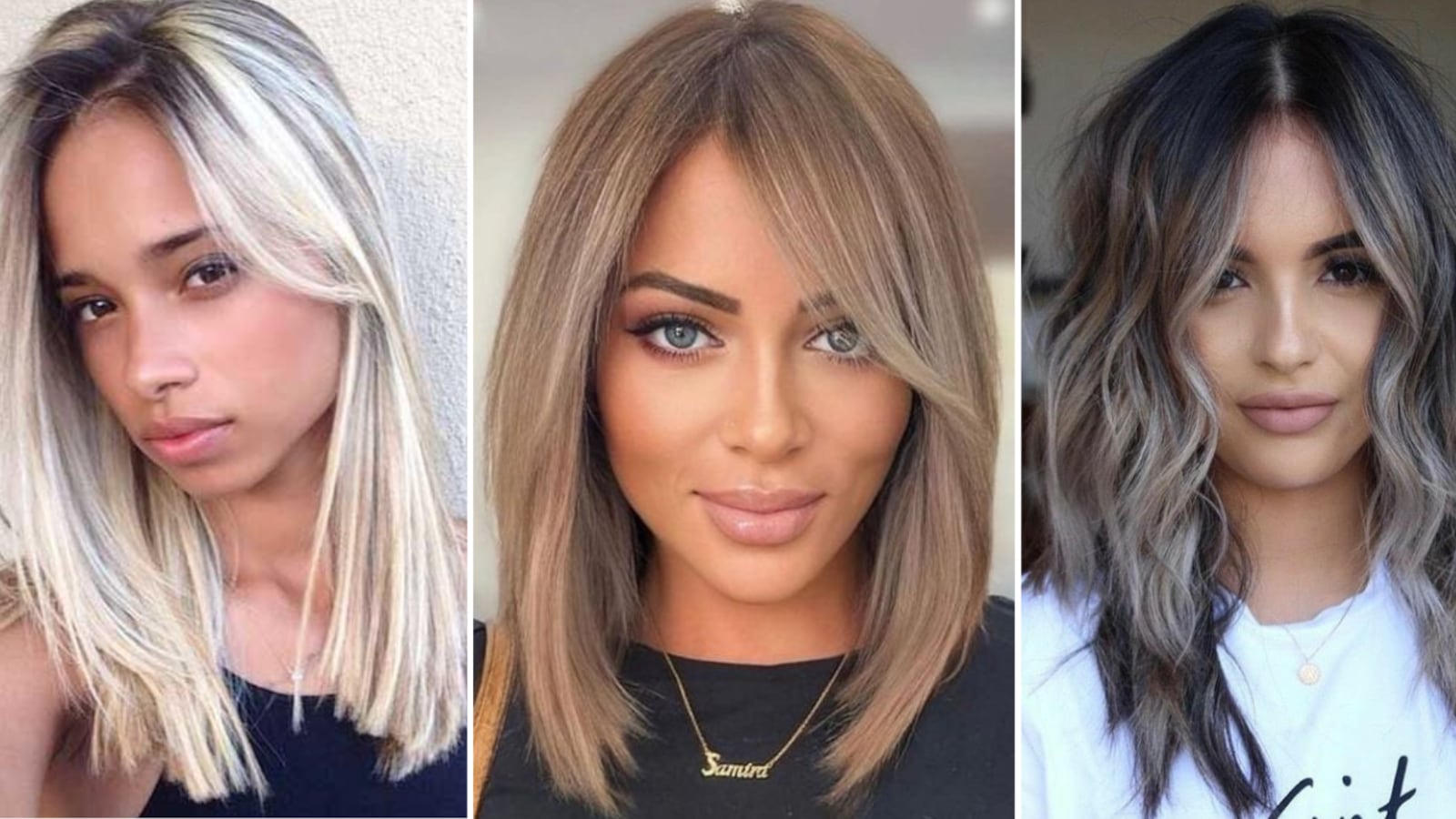 Tintes platinados para morenas 2023