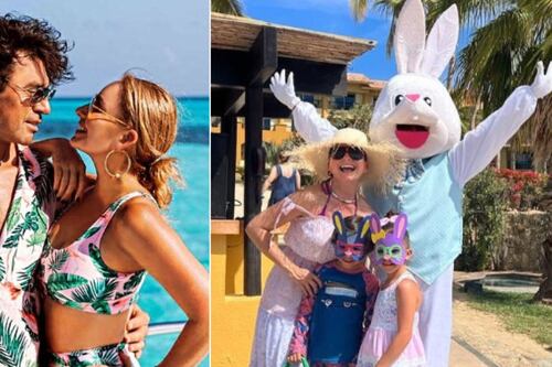 “Igualitos al papá”: los mellizos de Jorge Salinas y Elizabeth Álvarez sorprenden por lo grandes que están