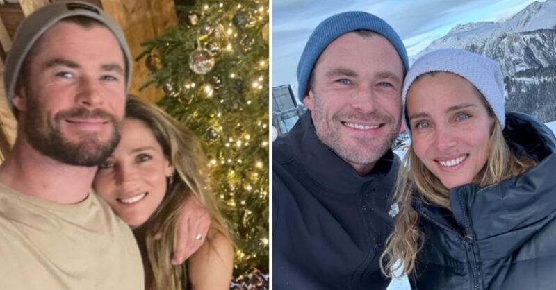 Chris Hemsworth y Elsa Pataky cumpleaños