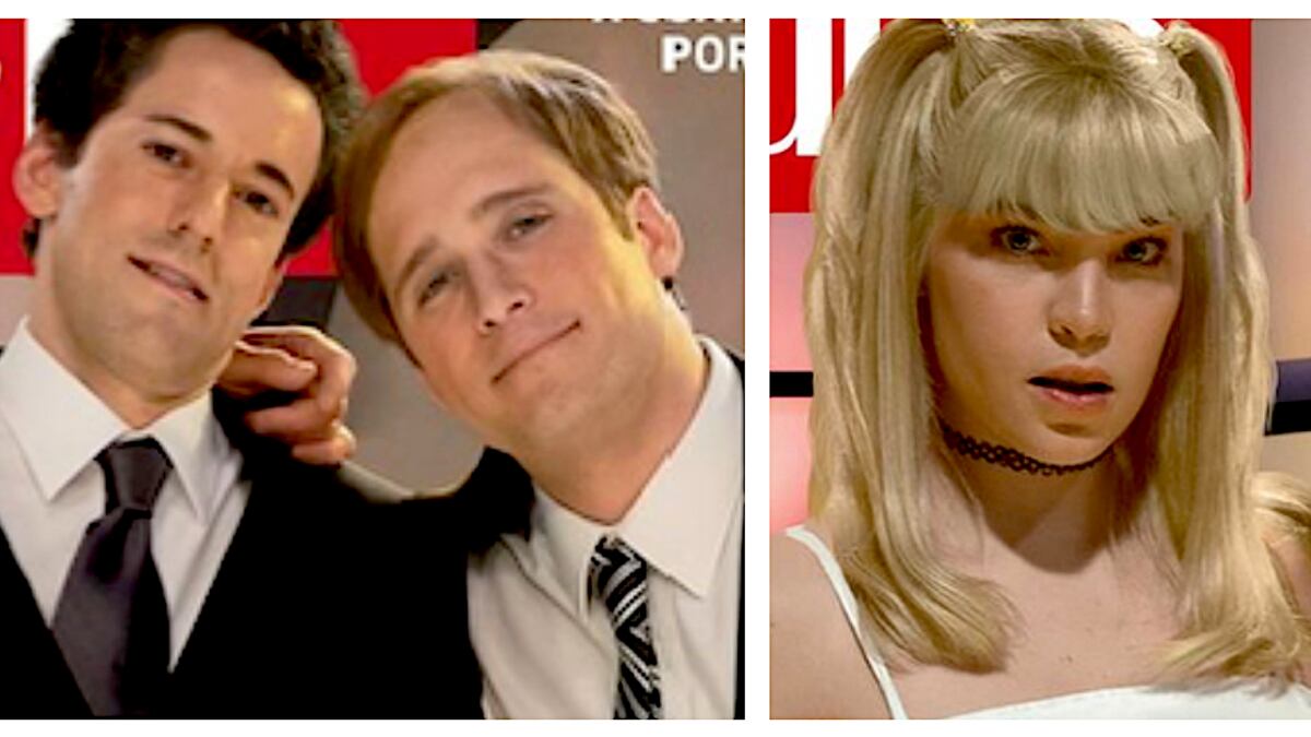 Fuertes críticas se llevaron los actores.