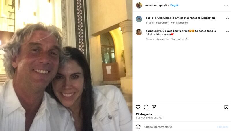 Marcelo Imposti y Paola Rojas
