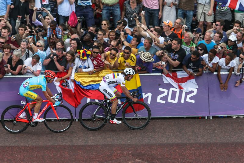 Rigoberto Urán en los Juegos Olímpicos de Londres 2012