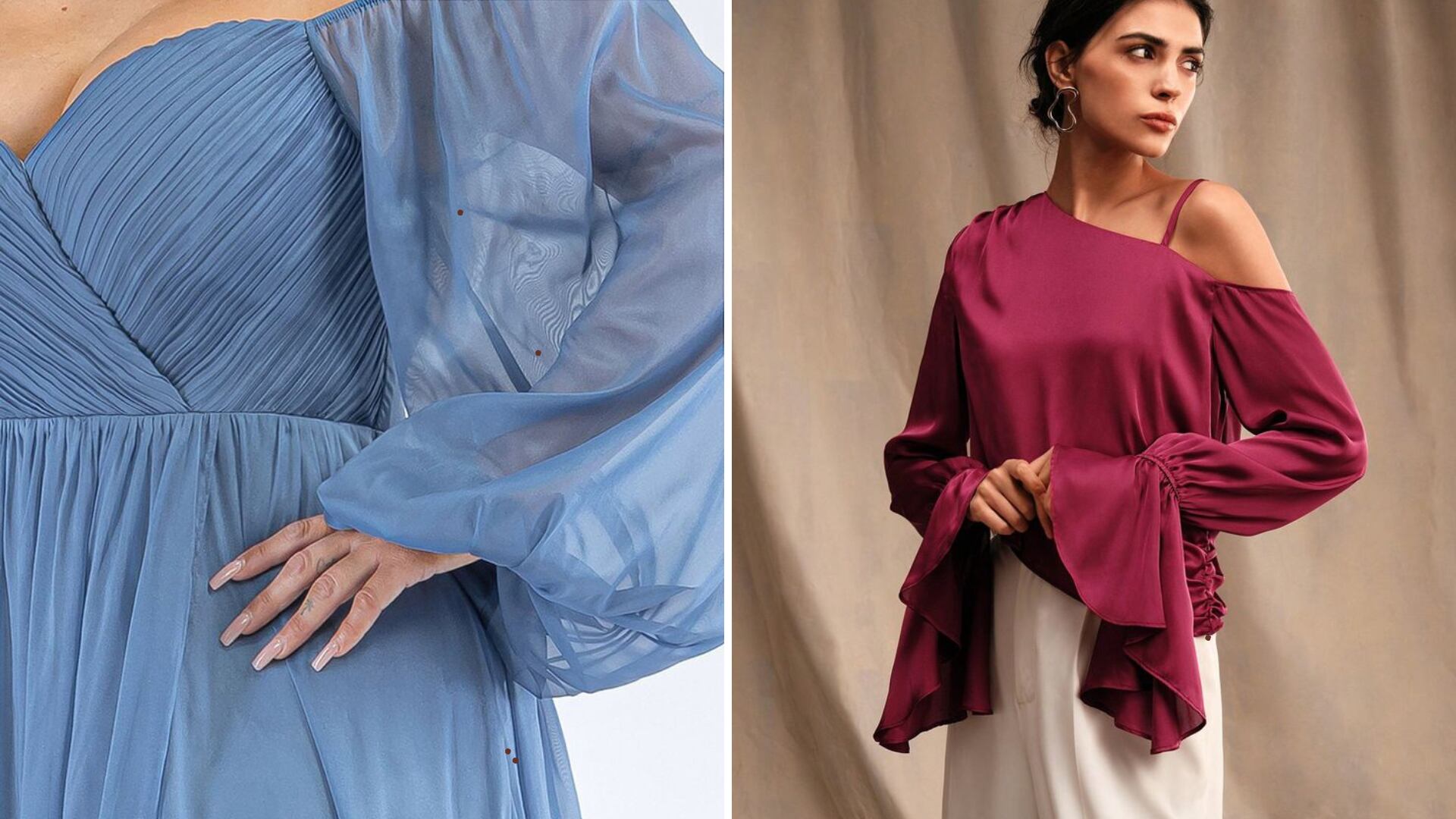 ¿Qué son las 'mega sleeves'? Las blusas de mangas gigantes que vienen con fuerza lo que resta de 2024