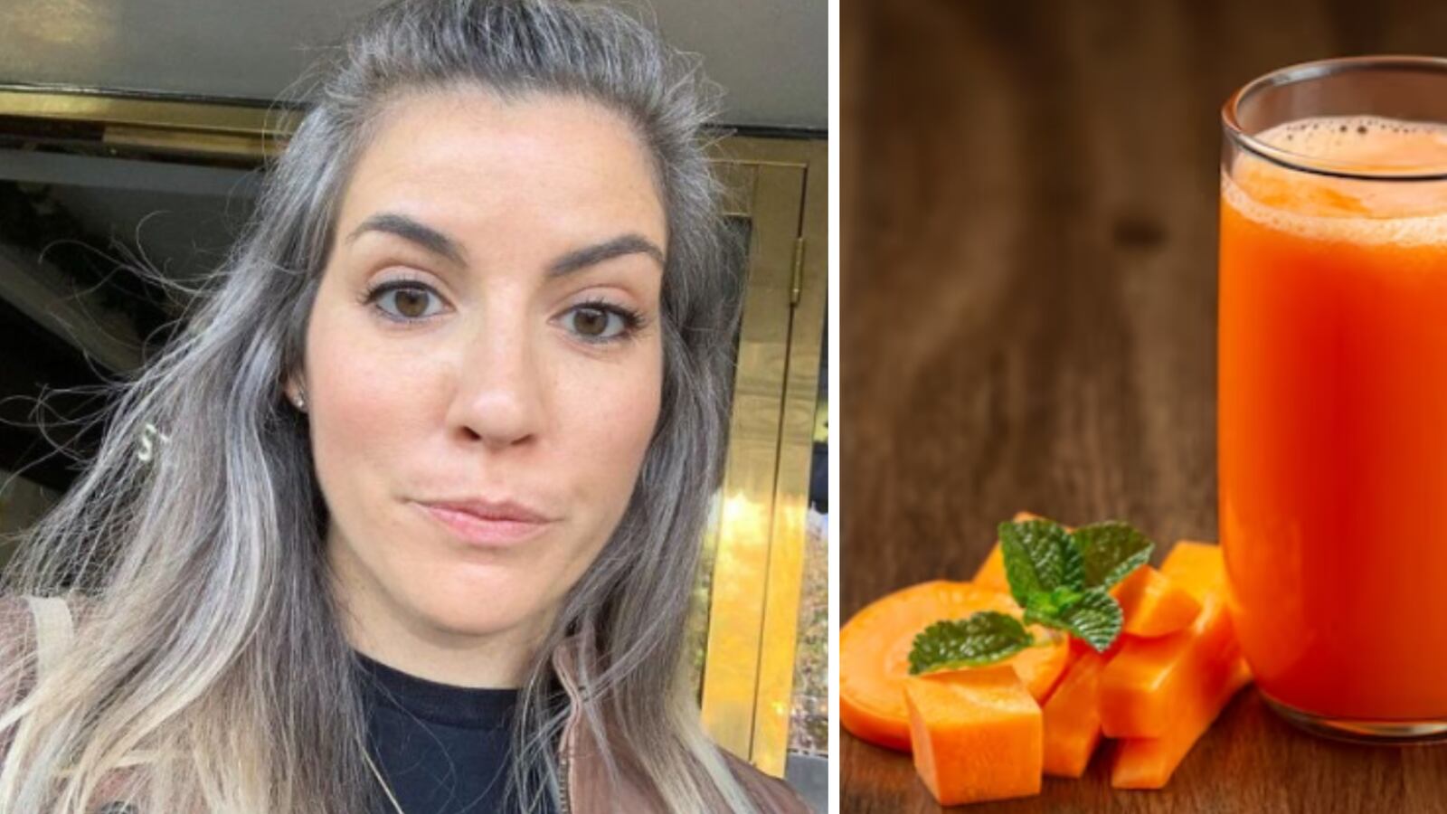 Tinte natural de zanahoria y maicena