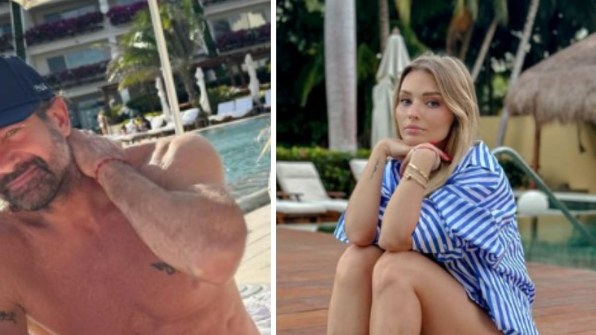Irina Baeva y Gabriel Soto publicaron fotos por separados en sus redes sociales