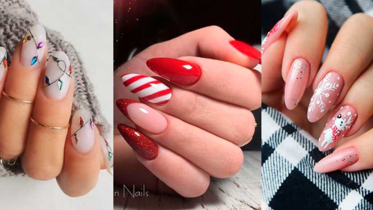 Cada vez falta menos para la época navideña y aquí te decimos qué diseños llevar en tus uñas para que deslumbres