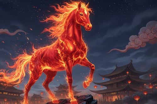 Caballo de fuego: el significado detrás del animal chino 2026 y a quién beneficiará