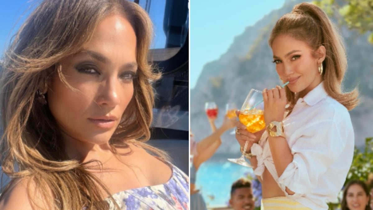 Jennifer López tinte de cabello