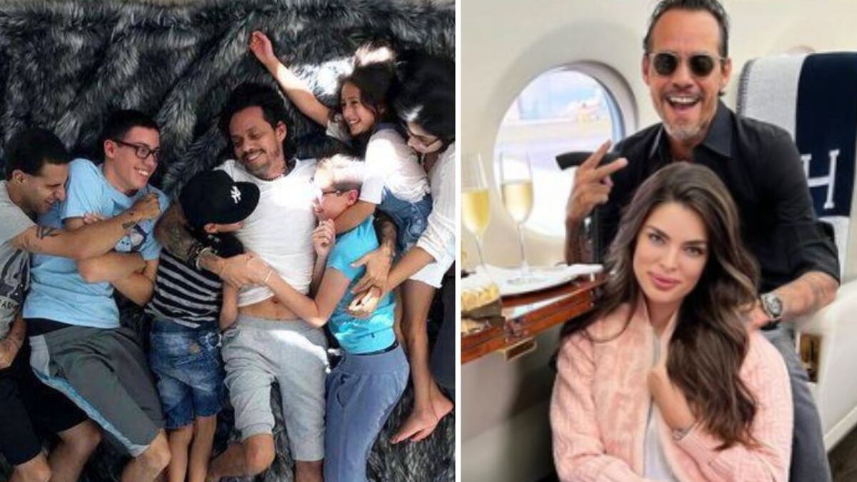 Nadia Ferreira está muy clara que se casa con el cantante de salsa más famosos del mundo, pero también con su familia que ya tiene en su haber 6 hijos
