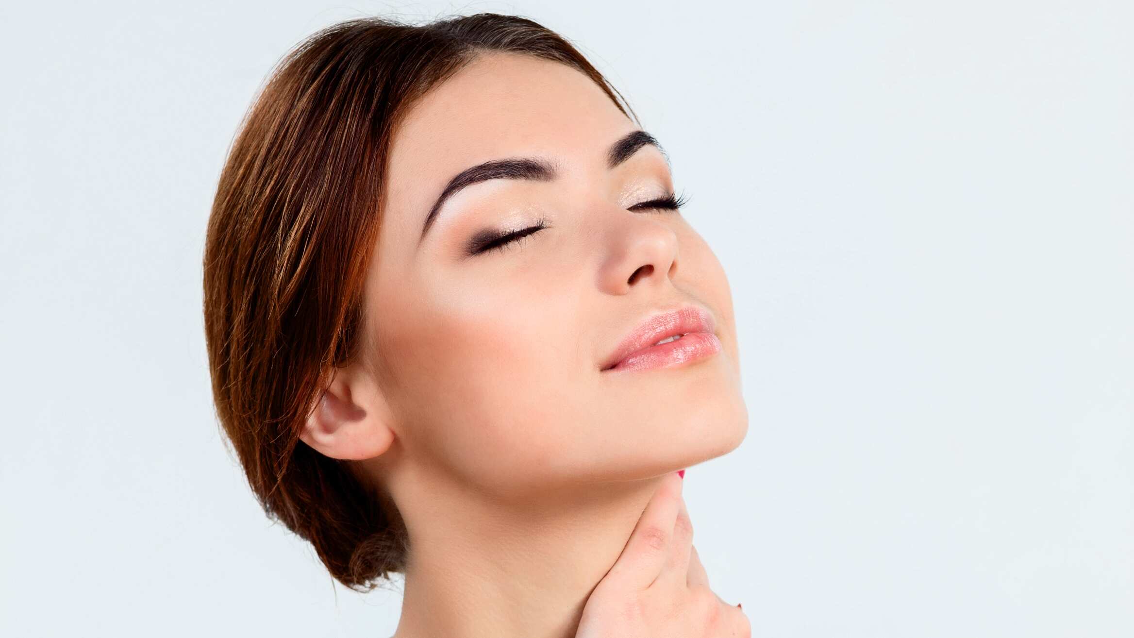 Mujer con piel hermosa