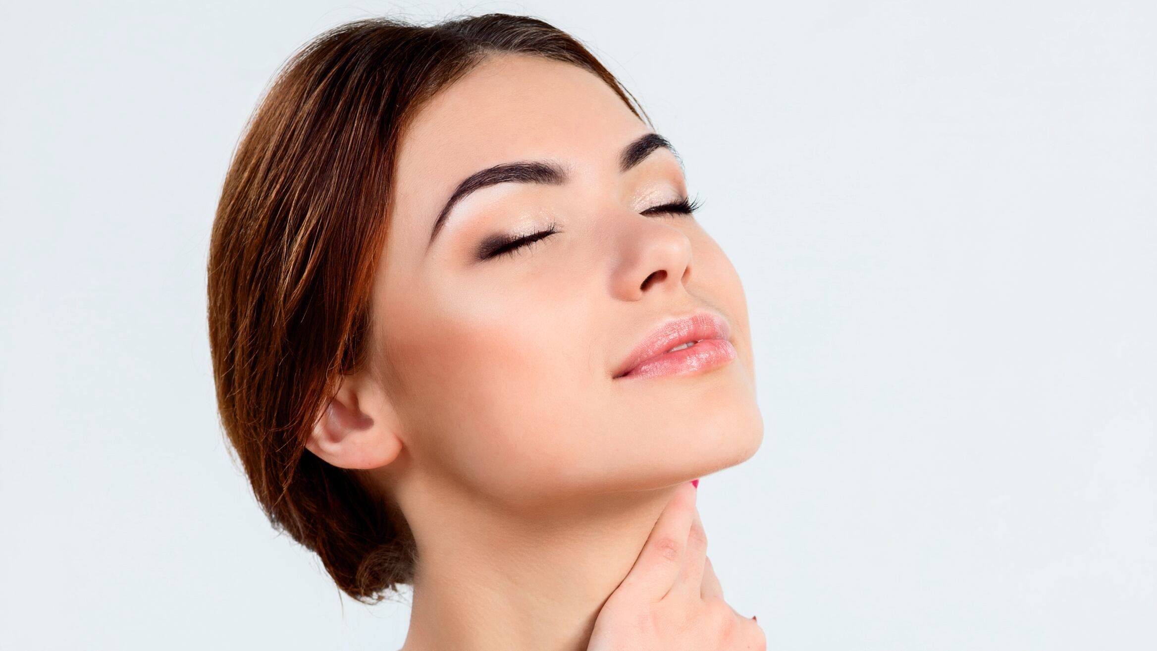 Mujer con piel hermosa