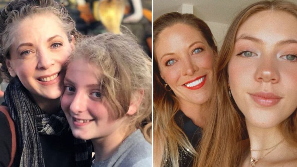 Lo que une a las hijas de Andrea Noli y Edith González