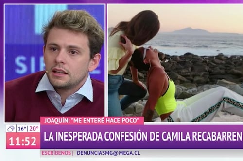 Joaquín Méndez y la confesión de Camila Recabarren: “No sabía que tenía atracción por las mujeres”