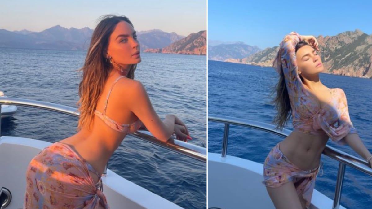Belinda está disfrutando de Europa junto a algunos amigos.
