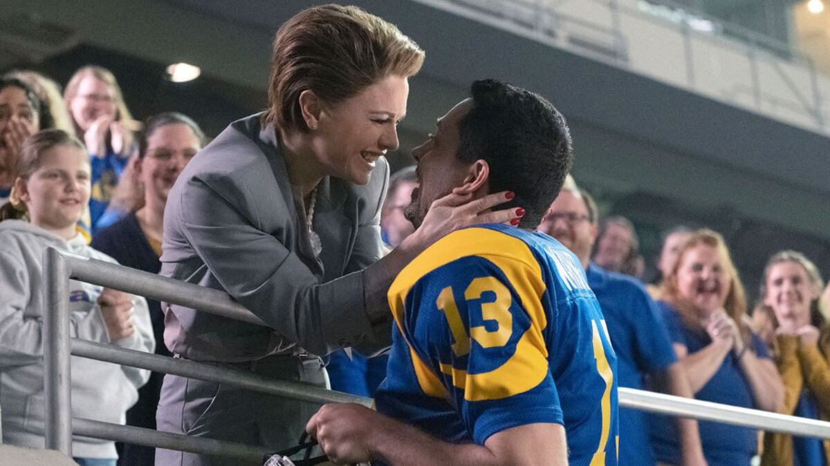 Escena de American Underdog: la historia de Kurt Warner