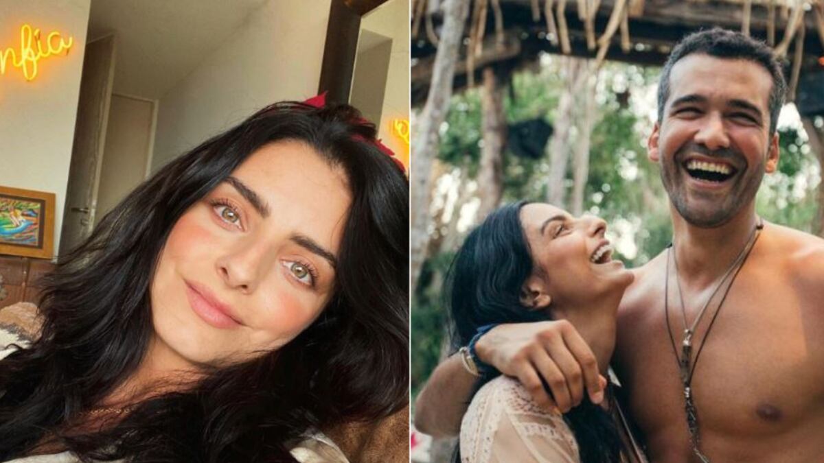 Aislinn Derbez detalló que se siente plena y feliz.