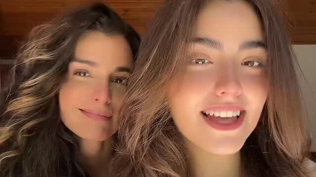 Giovanna Andrade y su hija, Rosa Azanza