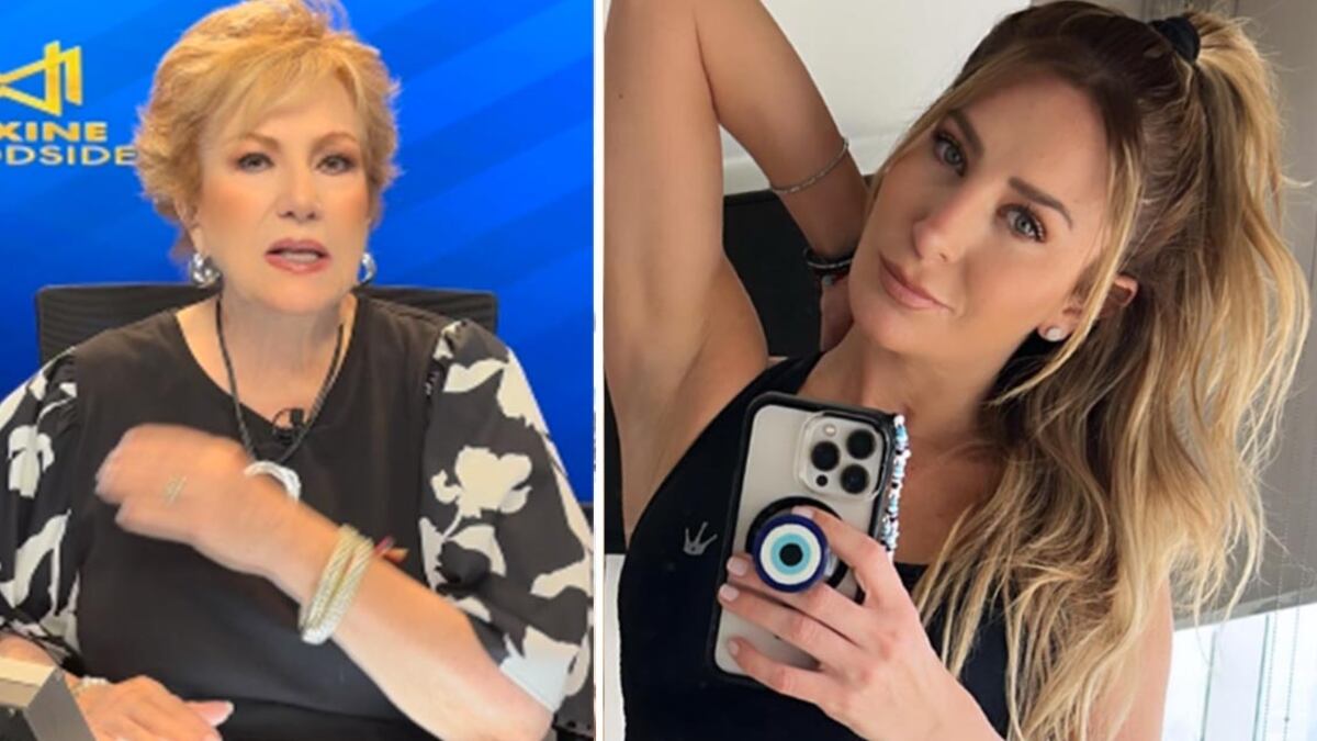 Maxine Woodside y Geraldine Bazán polémica