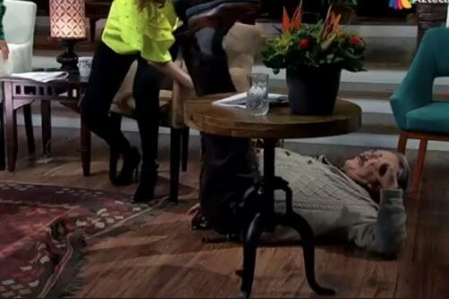 Pedrito Sola se cae en pleno programa en vivo