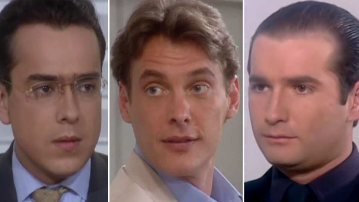 Jorge Enrique Abello, Patrick Delmas y Luis Mesa en 'Betty, la fea'