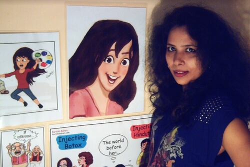 Kanika Mishra, la caricaturista que lucha contra discriminación a través de cómics