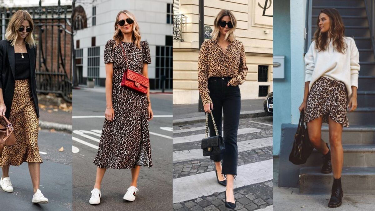 Cómo vestir animal print correctamente
