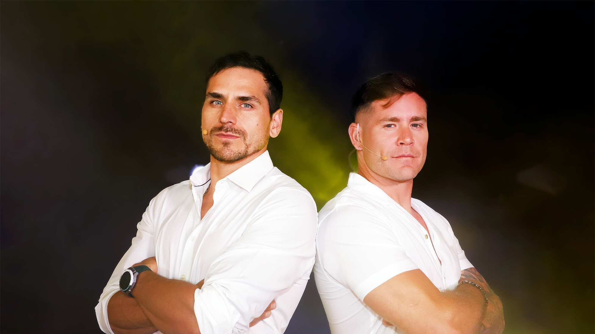 Pancho Rodríguez y Pangal Andrade | Gentileza: Canal 13