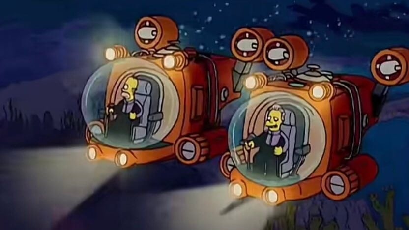 Los Simpson predijeron la desaparición del Titan