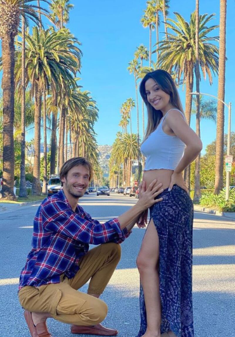 Daniela Palavecino espera a su primer hijo junto a Deniss Rakovich
