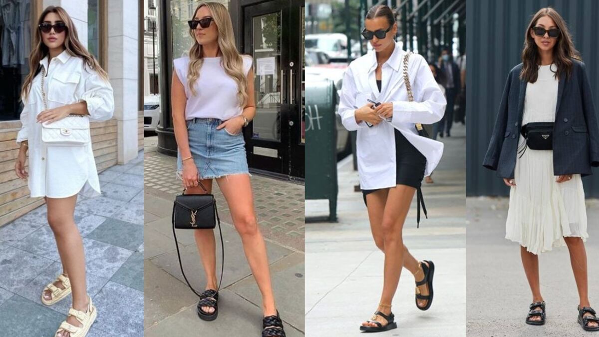 Looks con sandalias chunky