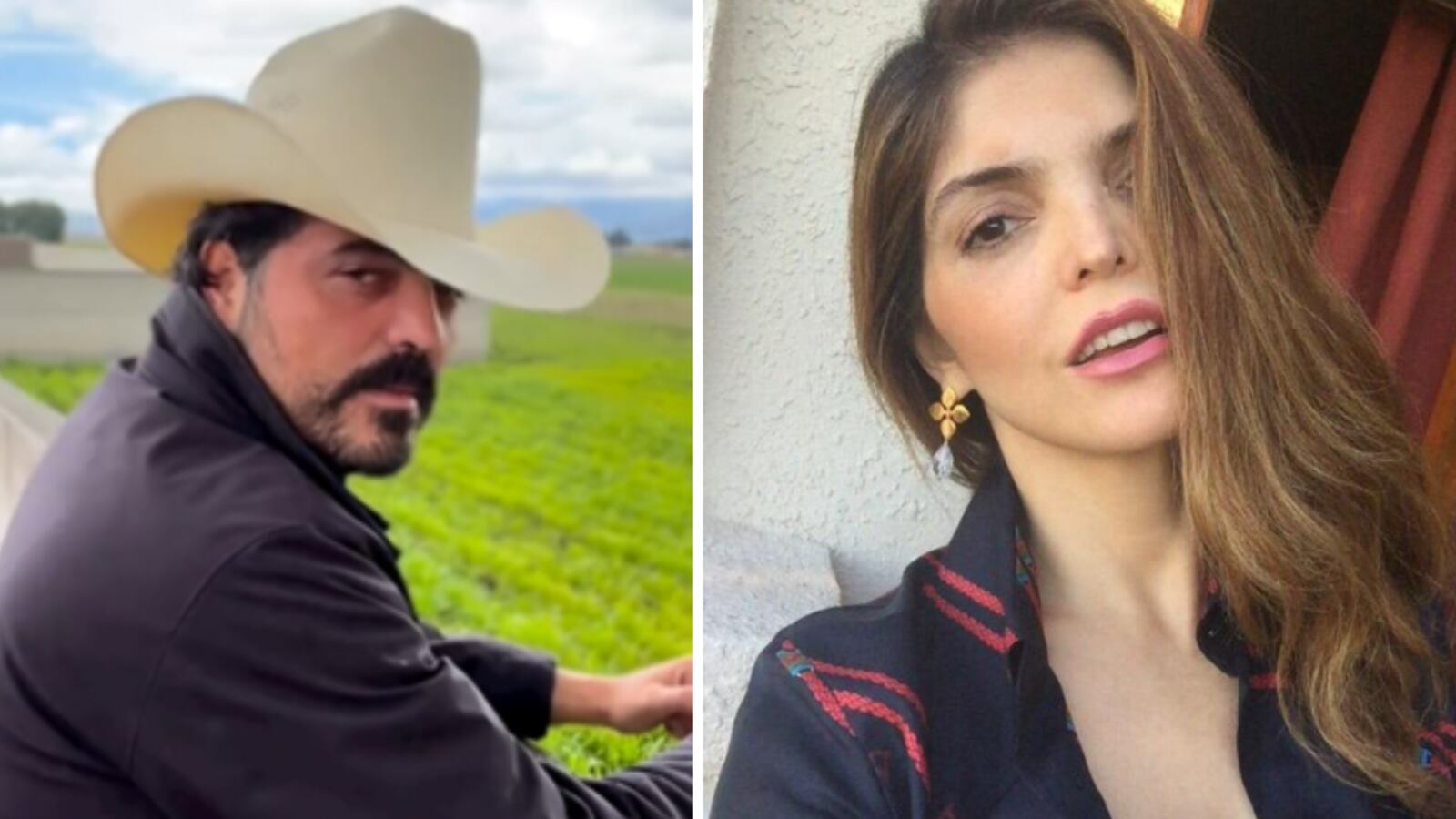 Ana Bárbara y su hermano