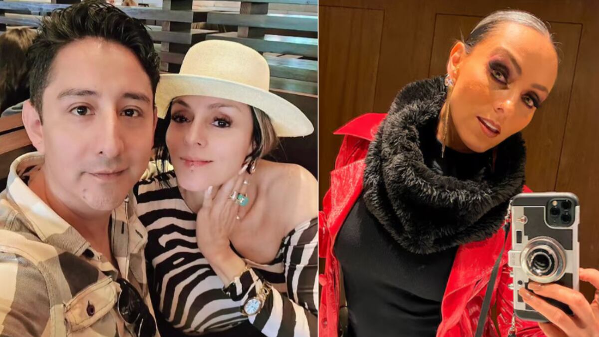 Ivonne Montero y su novio