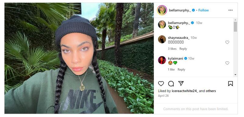 Bella Zahra Murphy es la séptima hija de Eddie Murphy