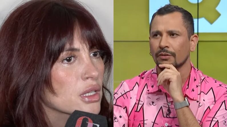 Karen Paola y su ex manager Cristian Ripoll | Captura: Que te lo digo