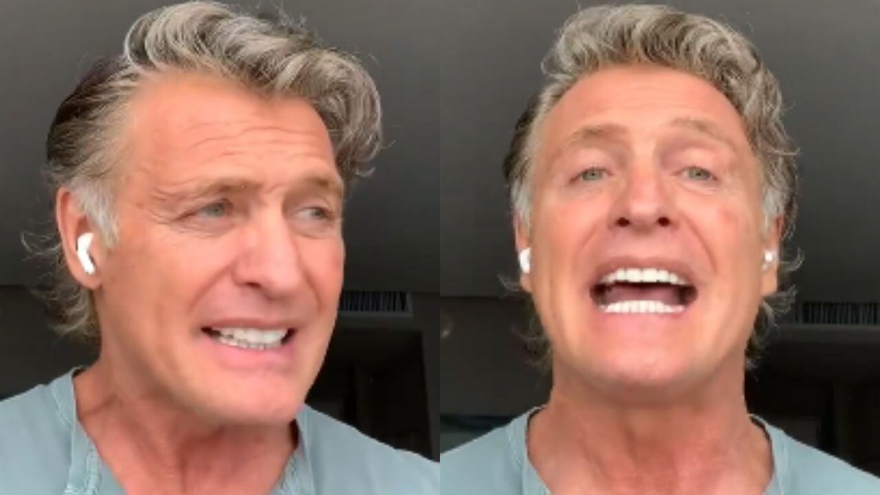 El actor argentino agredió a quienes lo han señalado tras su discurso a favor de Donald Trump.