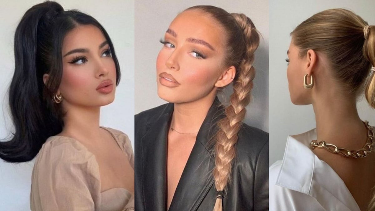 Peinados con coletas