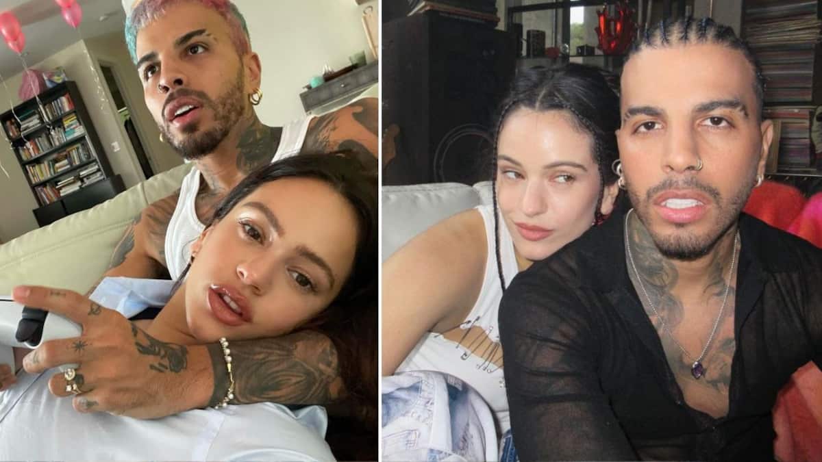 Rosalía y Rauw Alejandro comenzaron su relación en el año 2020