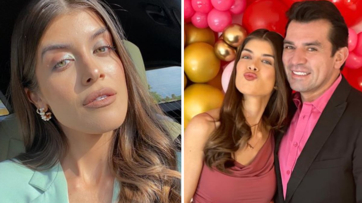 Jorge Salinas y su hija Gabriella Cataño