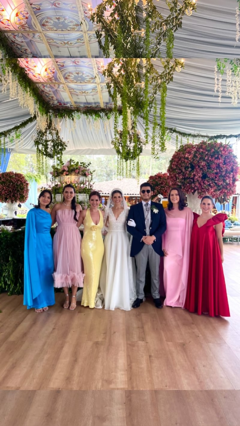 Mikaela y Marcelo celebraron con su fiesta inspirada en la serie 'The Bridgerton'.