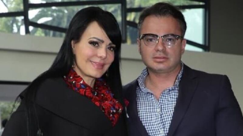 Maribel Guardia y Marco Chacón.