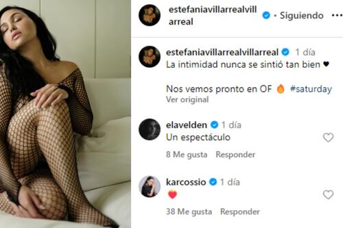 Con body de red, Estefanía Villarreal presume su cinturita y un cuerpazo de impacto