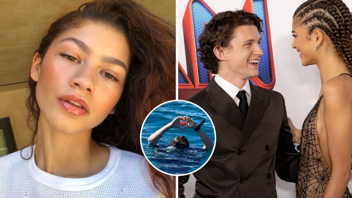 La pareja enterneció a la red con el festejo de cumpleaños de Tom Holland.