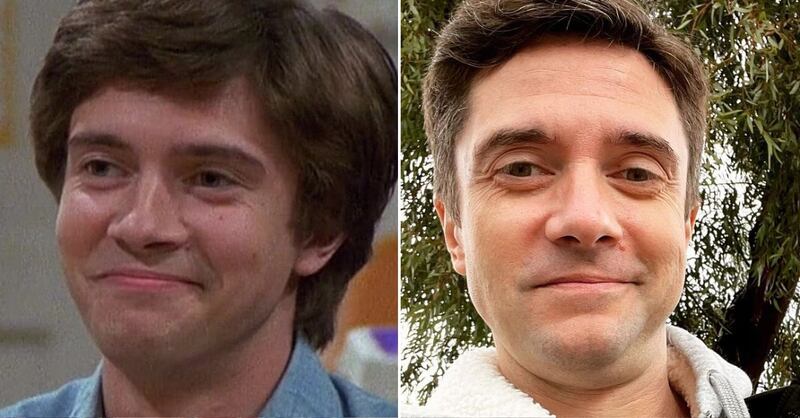 Topher Grace en 'That '70s Show' y en la actualidad